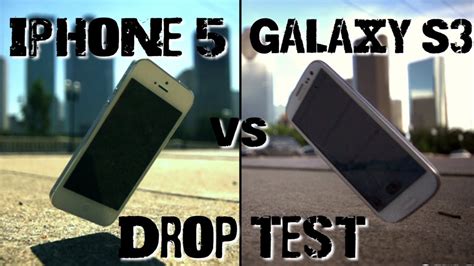 s3 drop test video|iPhone 5 vs Galaxy S3: Drop And Durability Test .